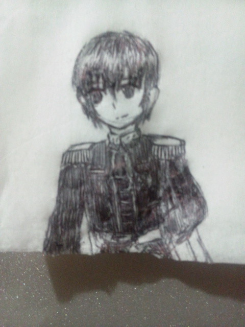 深夜に描いてみた