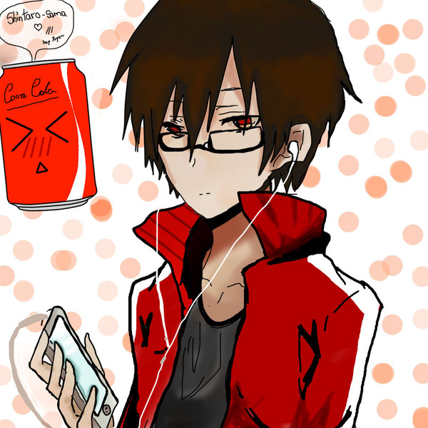 Shintaro Kisaragi and soda