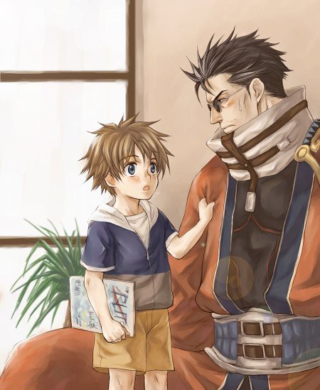 アーロンと子ティーダ2