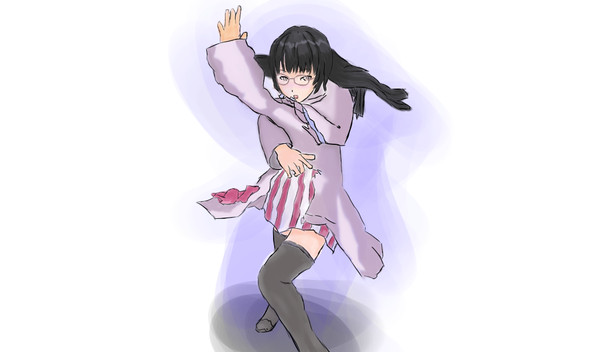 謎ポーズ