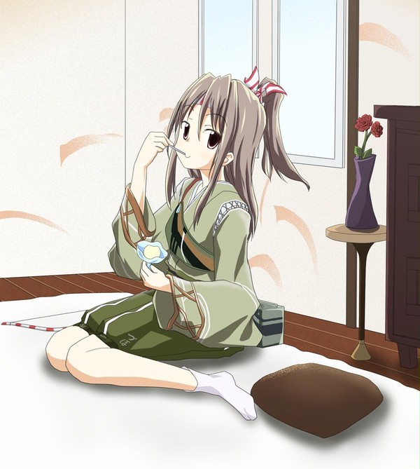 ちゃっかりしているかもしれない軽空母さん