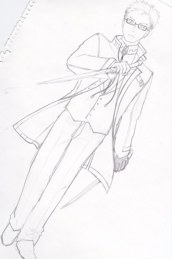 模写 ユリウス・ウィル・クルスニク②