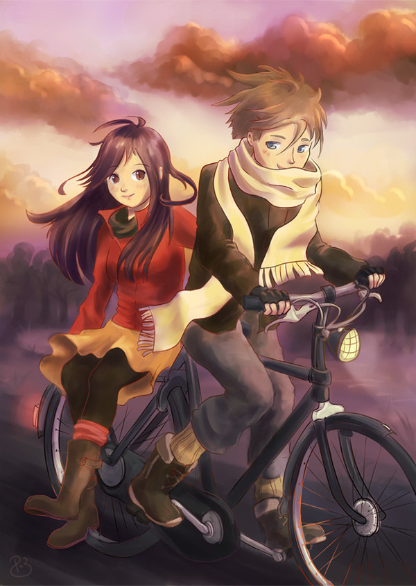 Ride through the cold air