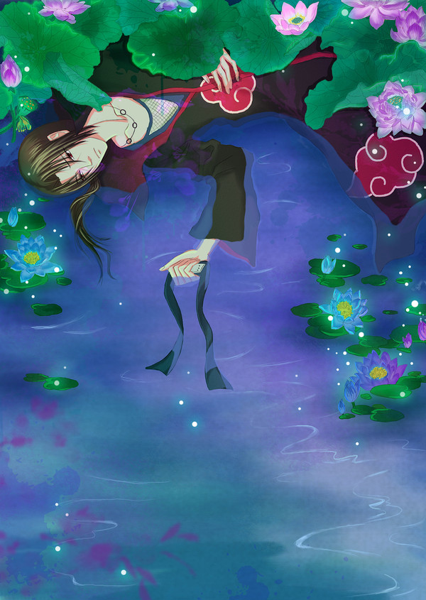 莲の影