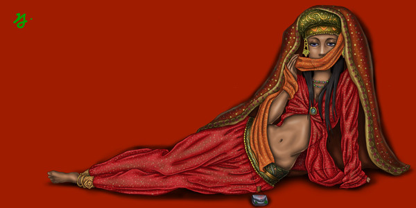 Arab lady