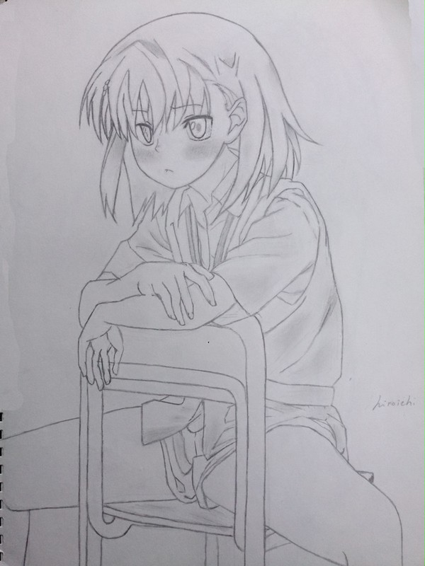 美琴と椅子