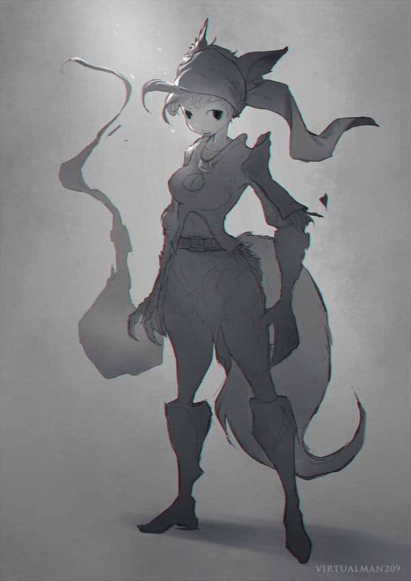 Foxy girl OC