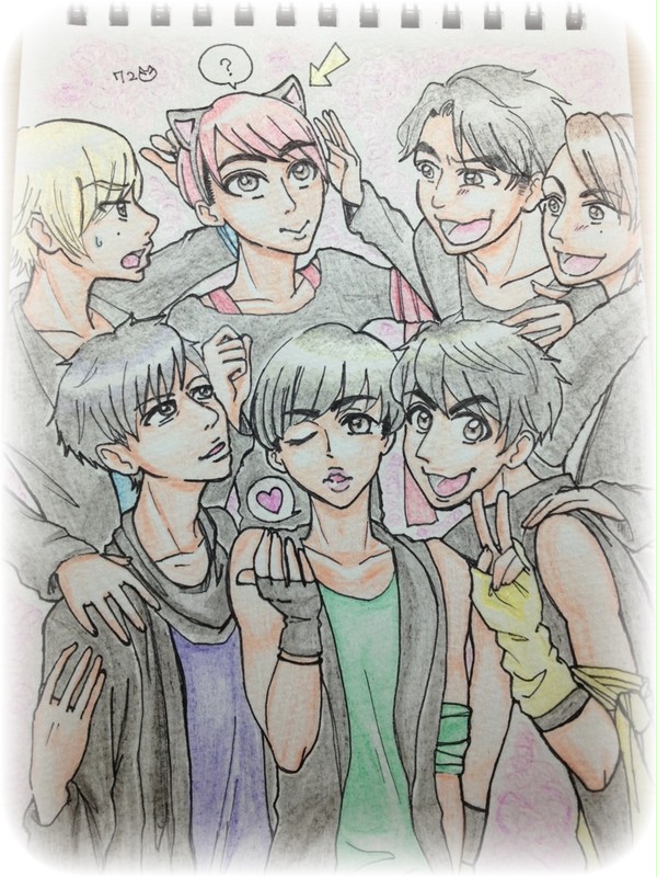 超特急イラスト
