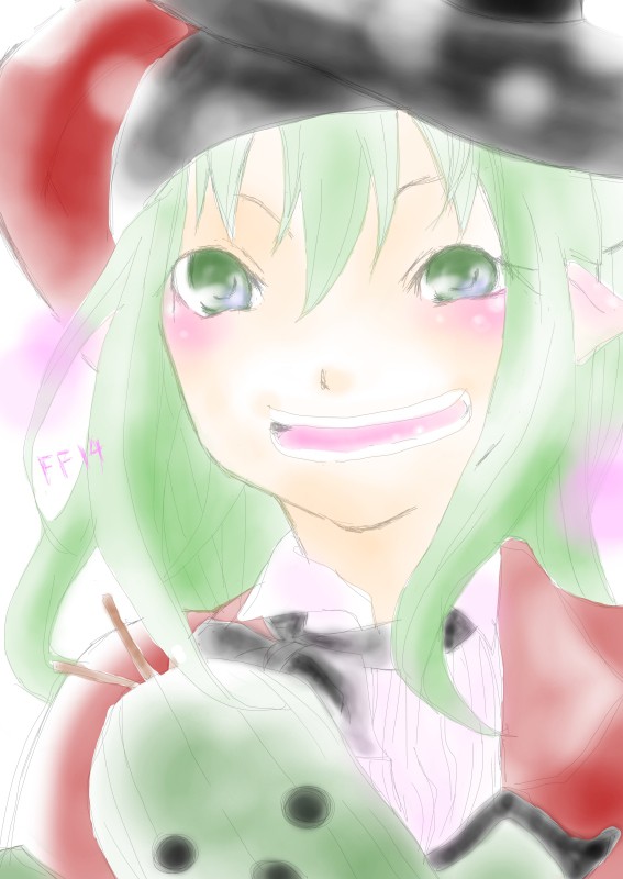 友達のFF14キャラを描いてみた♪