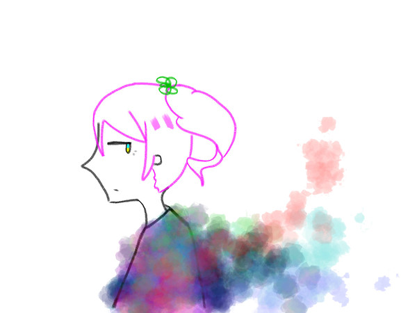 汚染された色の少女