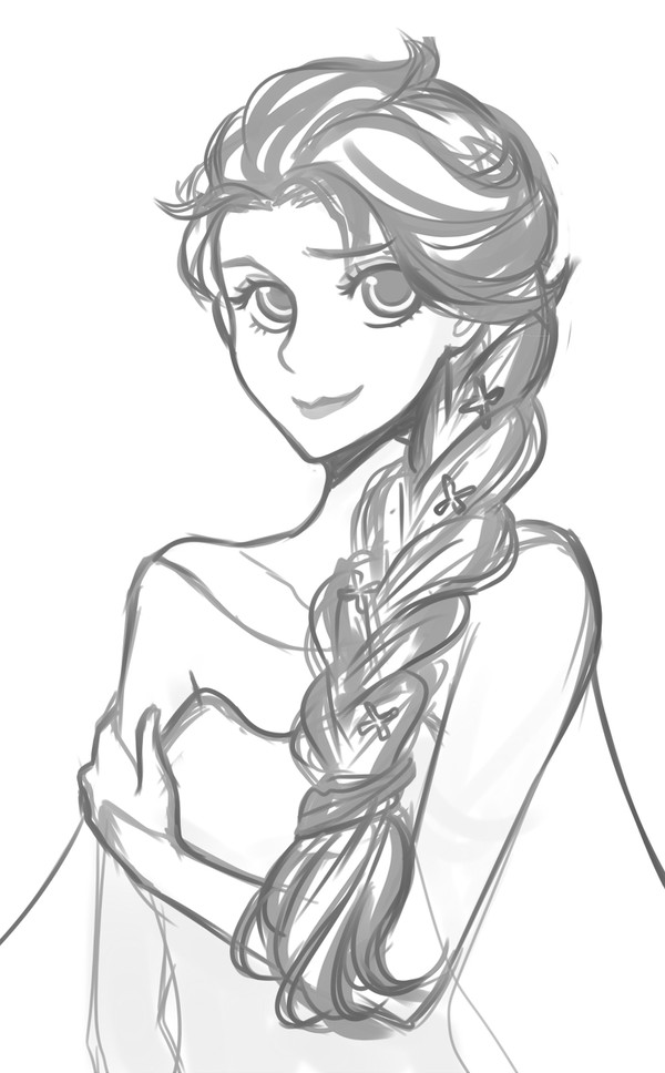 Elsa Sketch