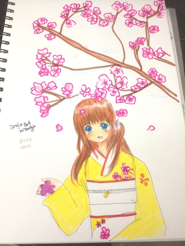 桜ー可愛いの女