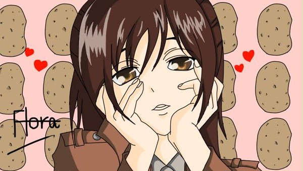 サシャ・ブラウス  ゆの顔