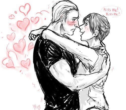 [APH] Kiss me!