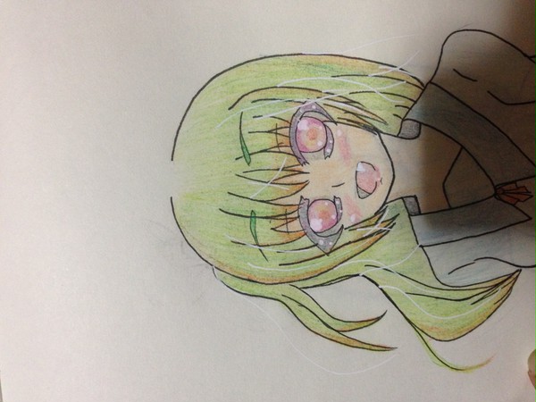 色鉛筆オリジナルキャラクター