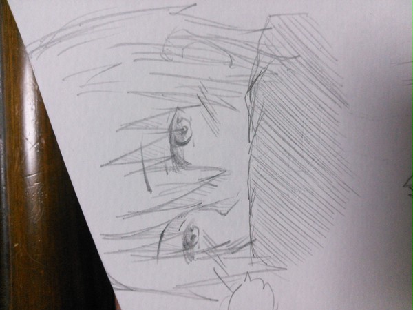 マフラー男子