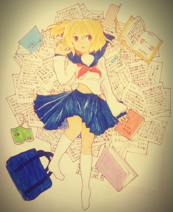 文学少女如月桃の心情文集