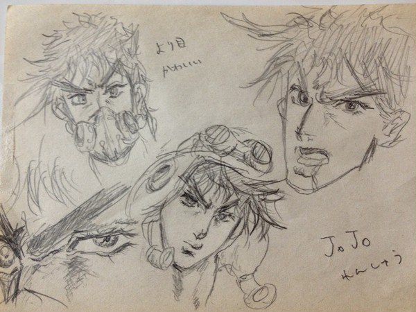 jojo2部らくがき