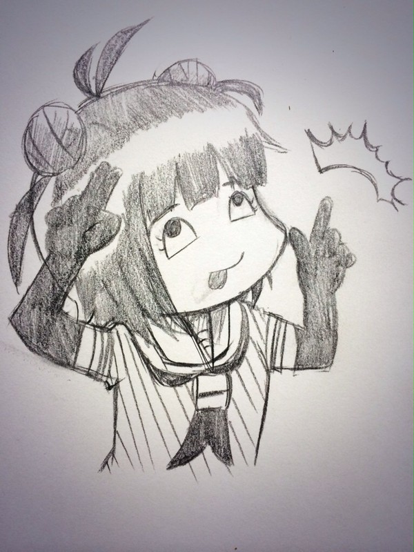 ばぁ〜‼︎艦隊のアイドル!那珂ちゃんだよ