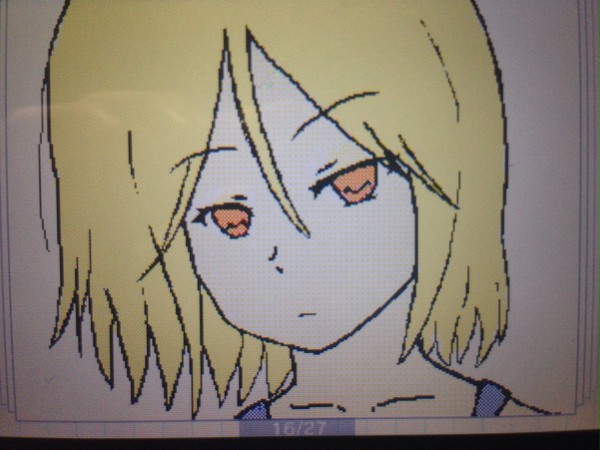 結衣を描いてみた。