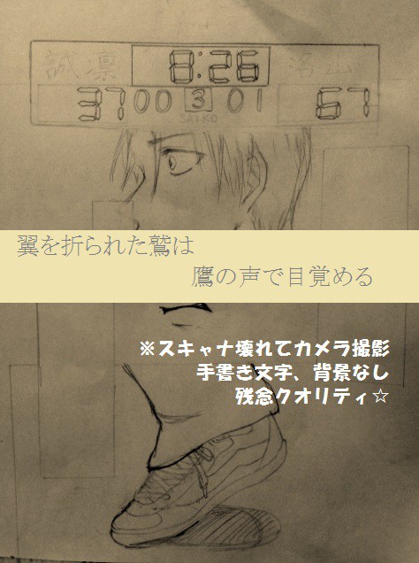 翼を折られた鷲は鷹の声で目覚める