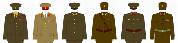 朝鮮人民軍陸軍軍装◎