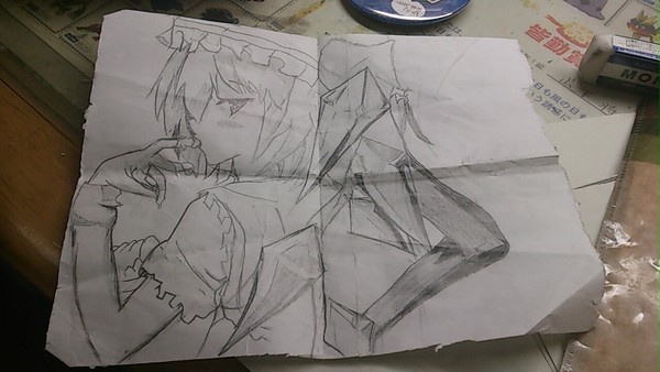 フラン模写模写
