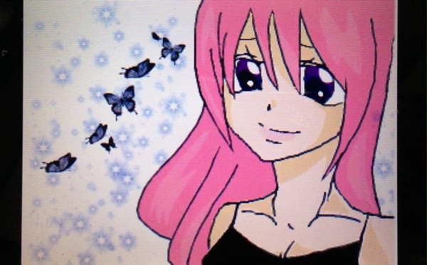 コミック工房で描いたミューちゃん