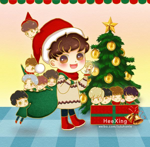 Merry Xmast with EXO