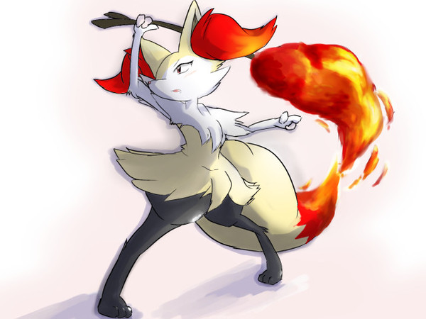 Braixen((テールナー(耳毛))