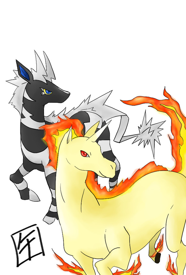 電馬と炎馬