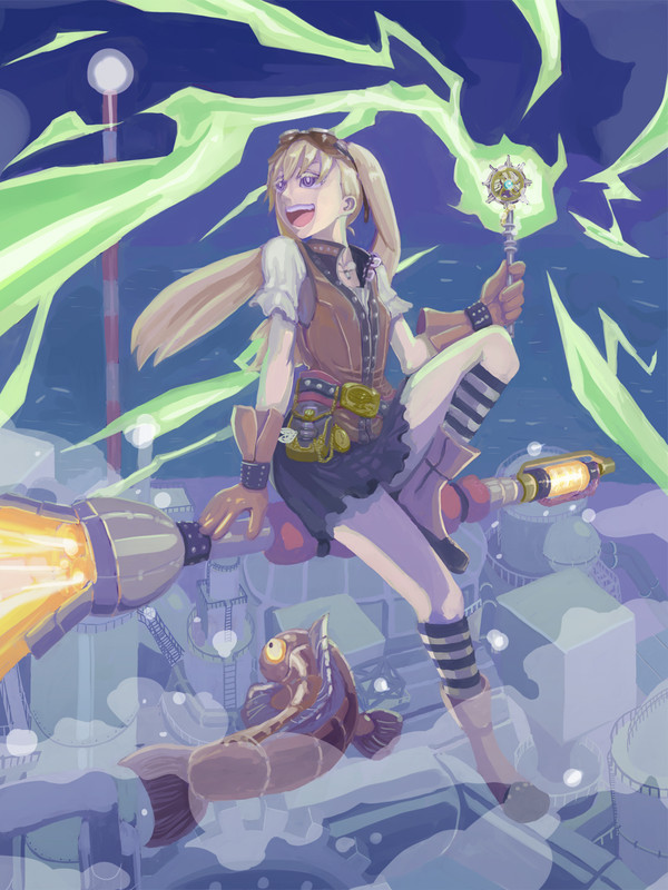 レトロフューチャー魔法少女