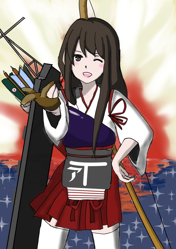 暁の水平線に勝利を刻みなさい！