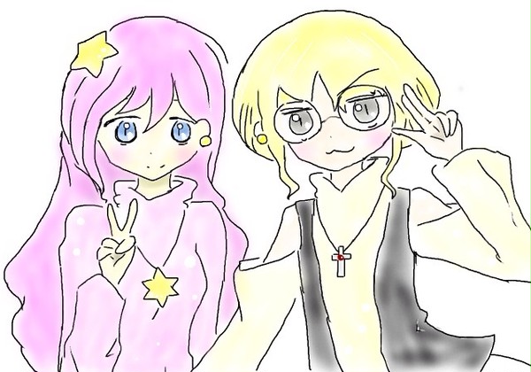 好きな二人で写真撮ったよ
