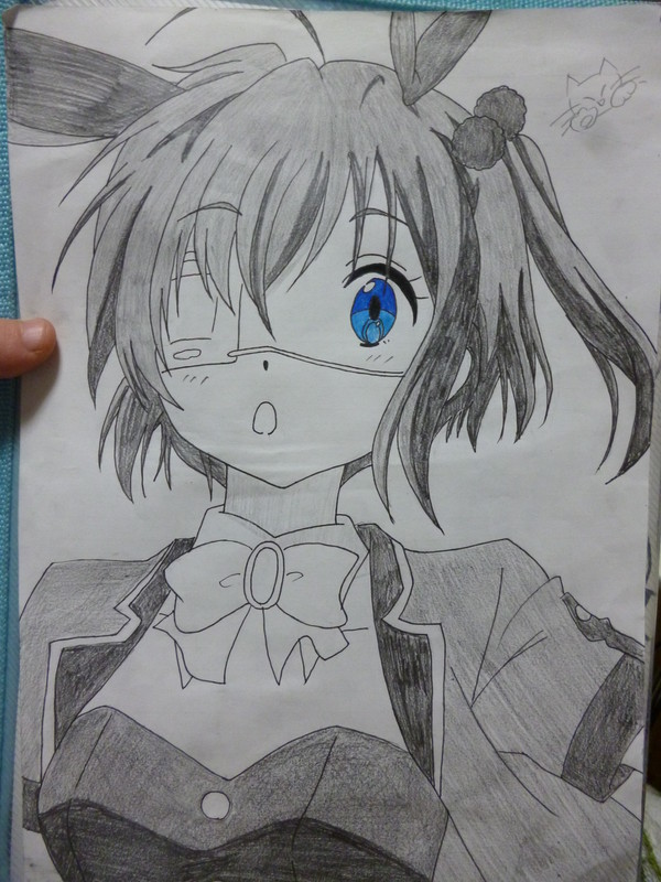 六花、描いてみた