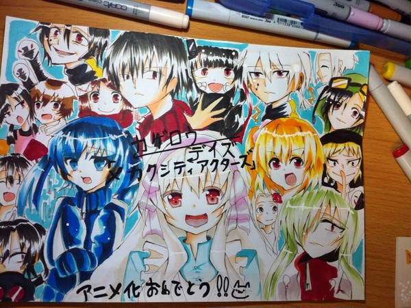 カゲプロ メイキング(コピック)