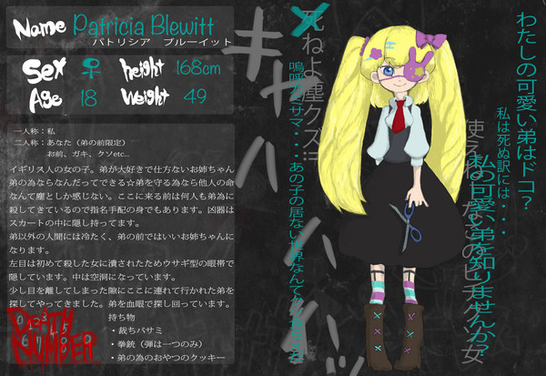 【デスナンバー】パトリシア・ブルーイット【名簿】