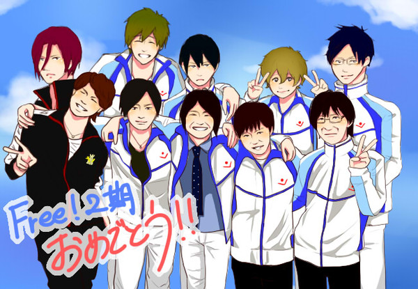 Free!2期おめでとう！