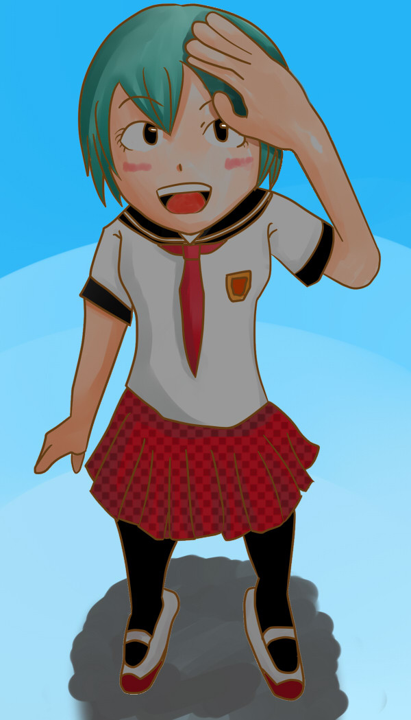 見上げる空