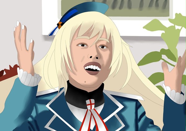 【頭が】ぱんぱか【パーン】