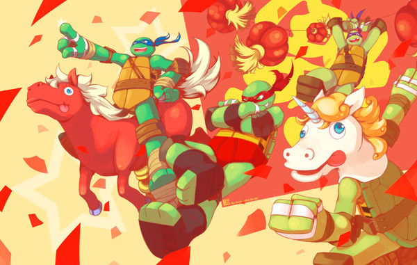 奔马图~！