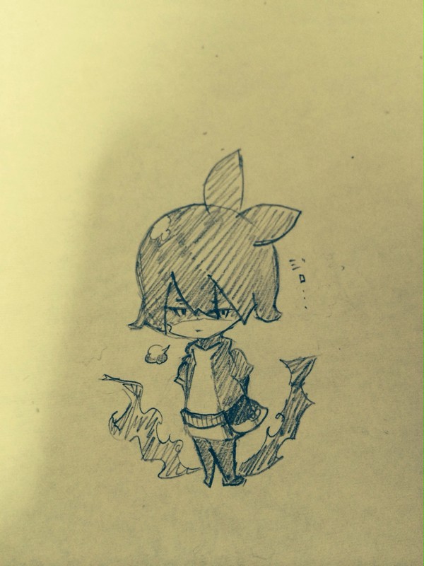 不機嫌な黒いシグ君