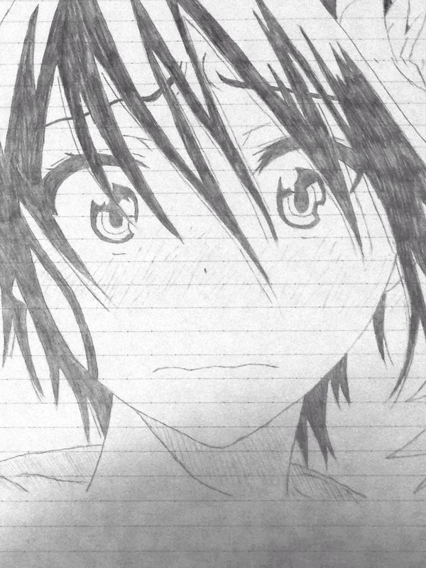 ニセコイ鶫 シャーペン模写