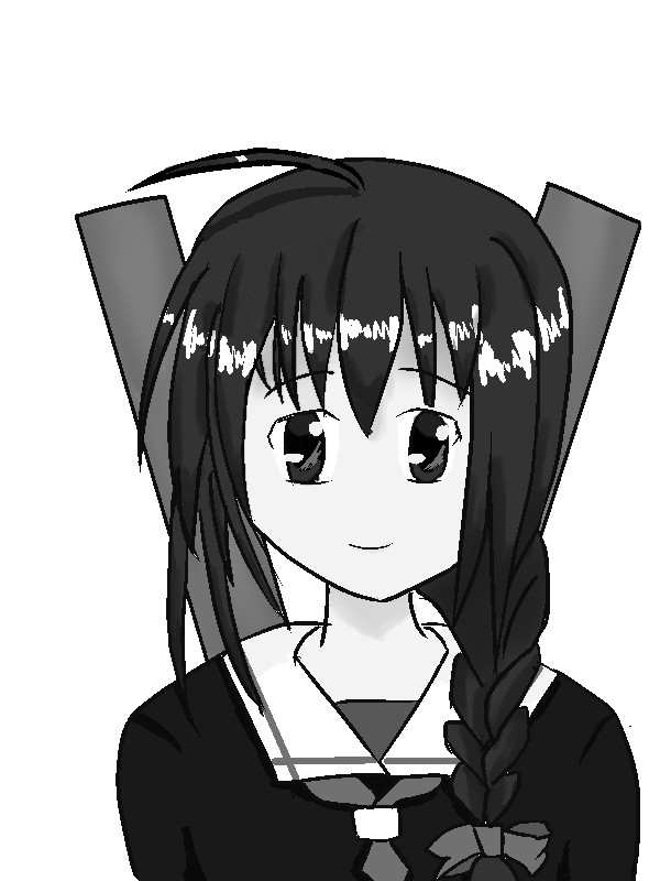 モノクロ時雨ちゃん