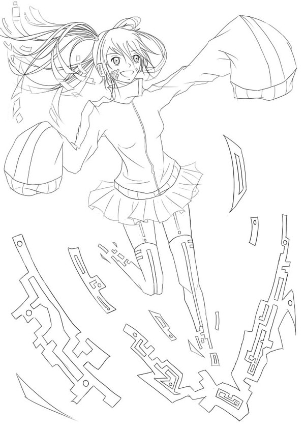 榎本贵音 ENE 线稿