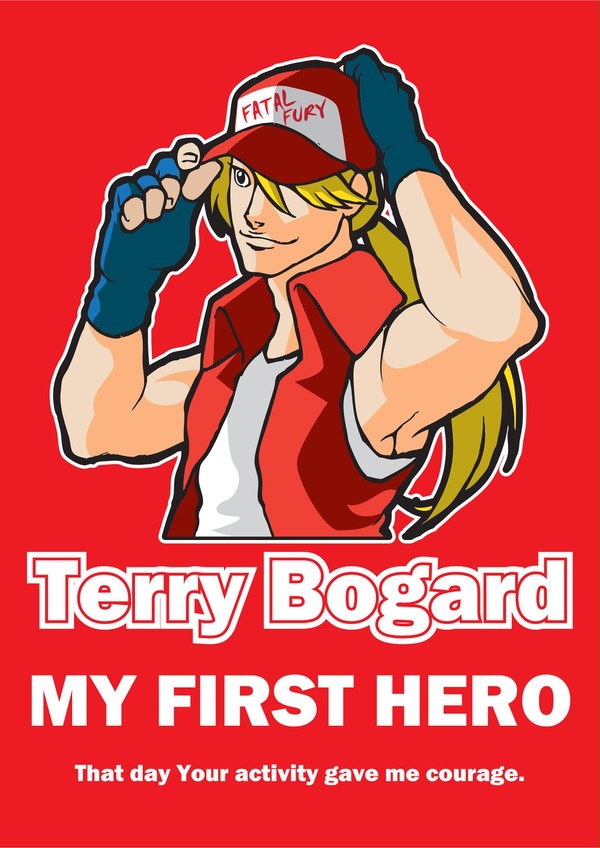 Terry Bogard -MY FIRST HERO-