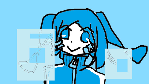 マウスでエネ描いてみた～。