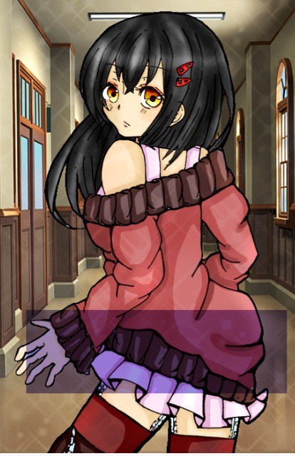 ギャルゲー風…(●´ω｀●)