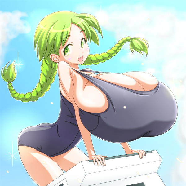 すくすく育つよスク水さん
