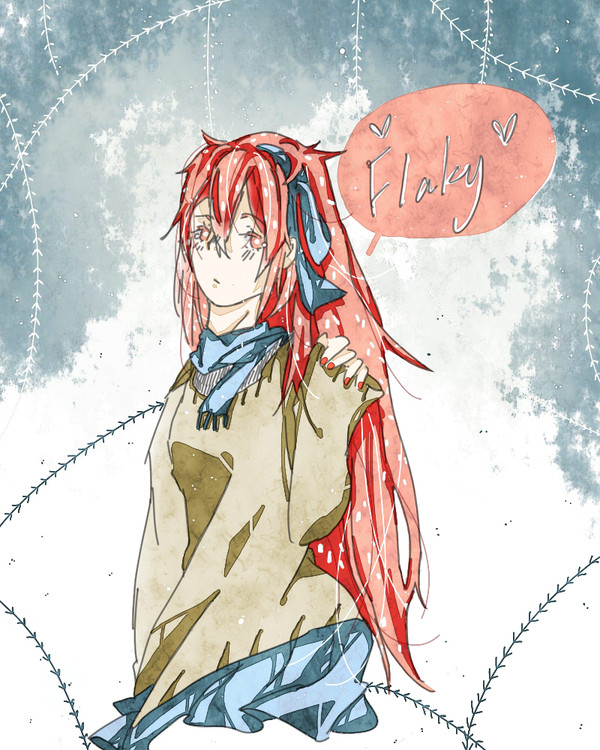 Flaky.